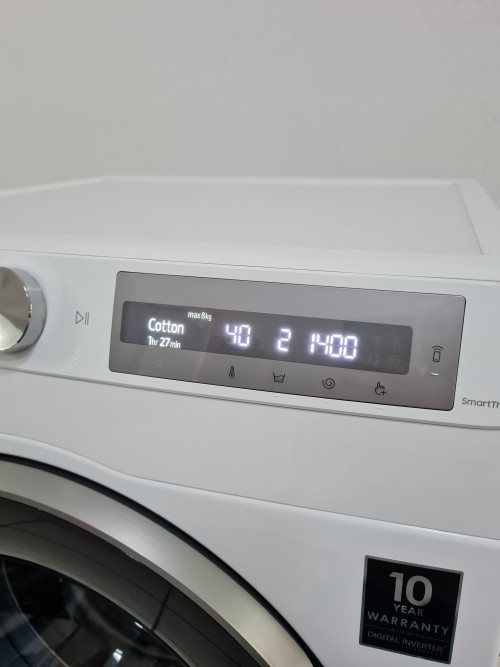 Samsung 8 kg WW80T634ALH/S5 masina de spalat rufe cu autodozare, abur si WiFi