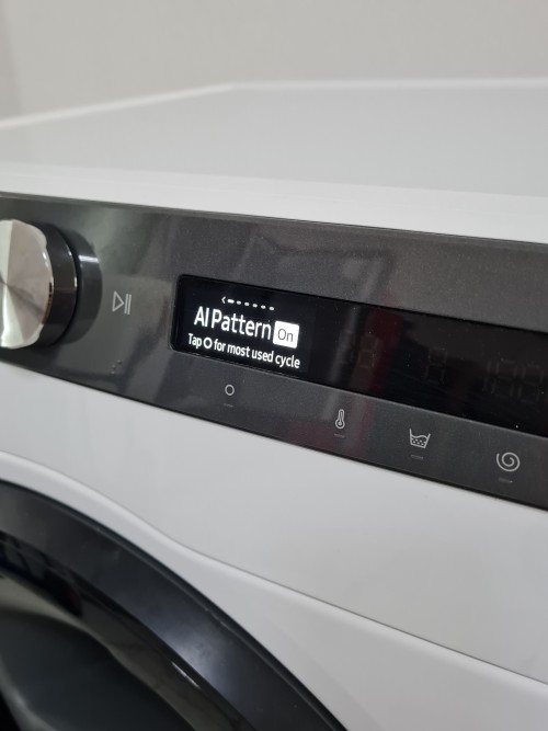 Samsung 8 kg WW80T554AAT/S5 masina de spalat rufe, abur, WiFi, AI, AddWash, import Elvetia