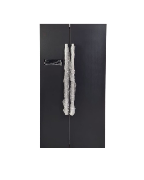 Combina frigorifica Hanseatic side by side carbon 3D