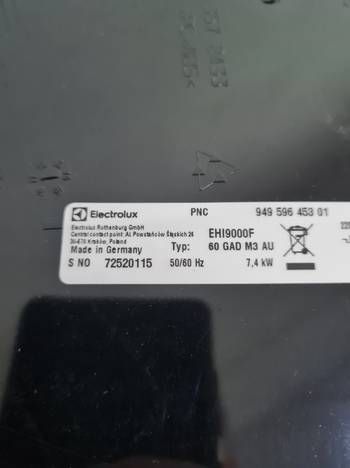 Plita cu inductie Electrolux 71cm