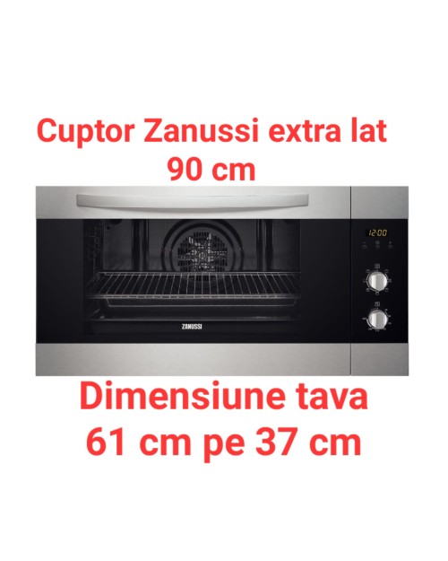 Cuptor Zanussi 90 cm extra lat