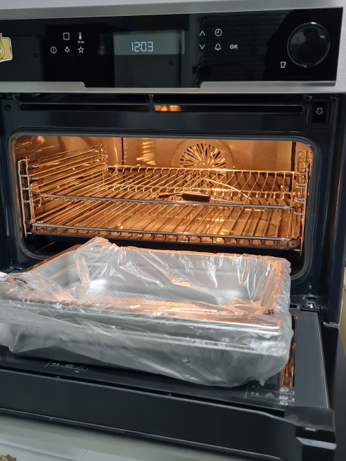 Set sertar termic si cuptor compact cu abur Electrolux