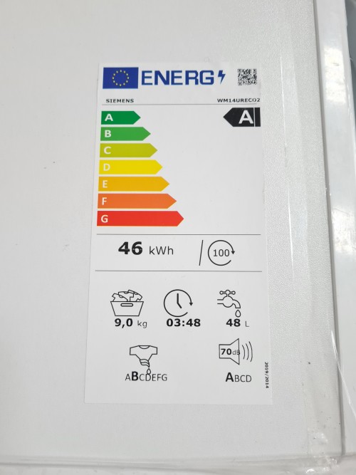 Siemens 9 kg IQ500 WM14URECO2 masina de spalat rufe import Germania