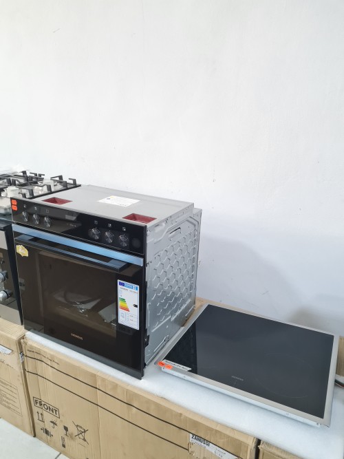 Set Siemens cuptor + plita vitroceramica electric incorporabil