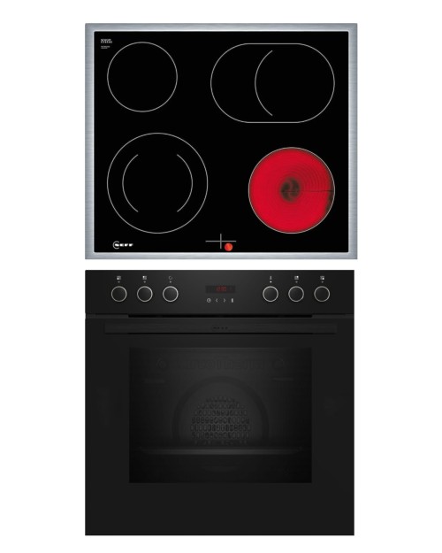Set Neff cuptor + plita vitroceramica electric incorporabil