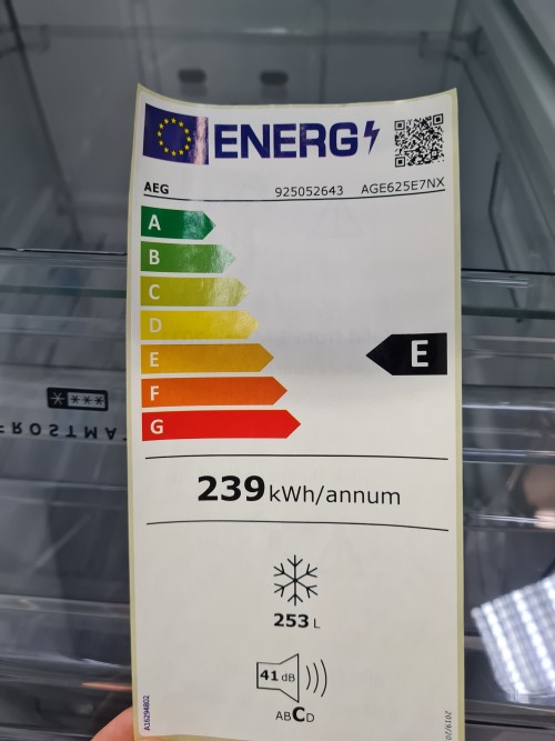 AEG AGE625E7NX Congelator independent
