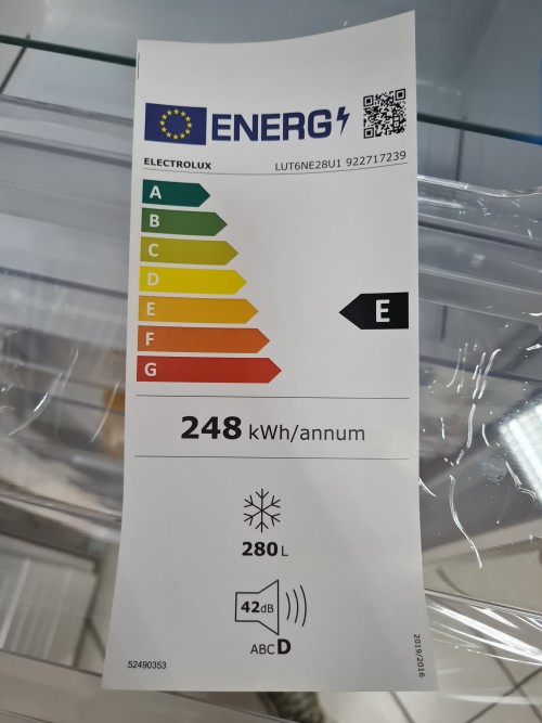Electrolux LUT6NE28U1 congelator vertical