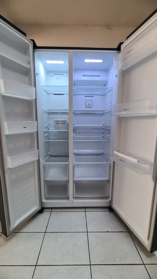 Combina frigorifica Side-by-Side Gorenje NRS918EMB nou resigilat import Germania