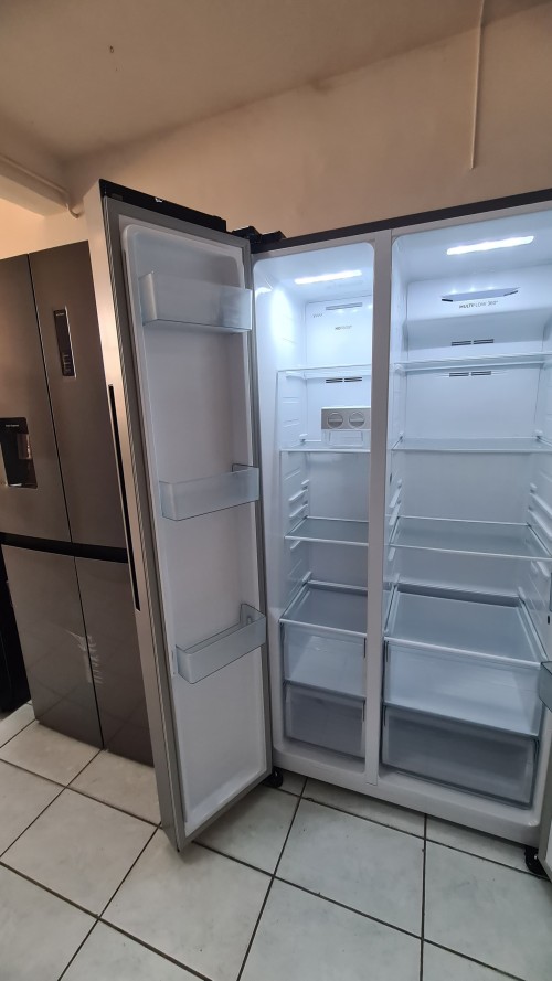 Combină frigorifică Side-by-Side Gorenje NRR9185EAXLWD nou resigilat import Germania