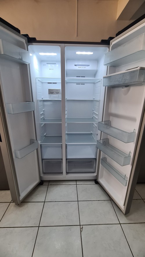 Combină frigorifică Side-by-Side Gorenje NRR9185EAXLWD nou resigilat import Germania