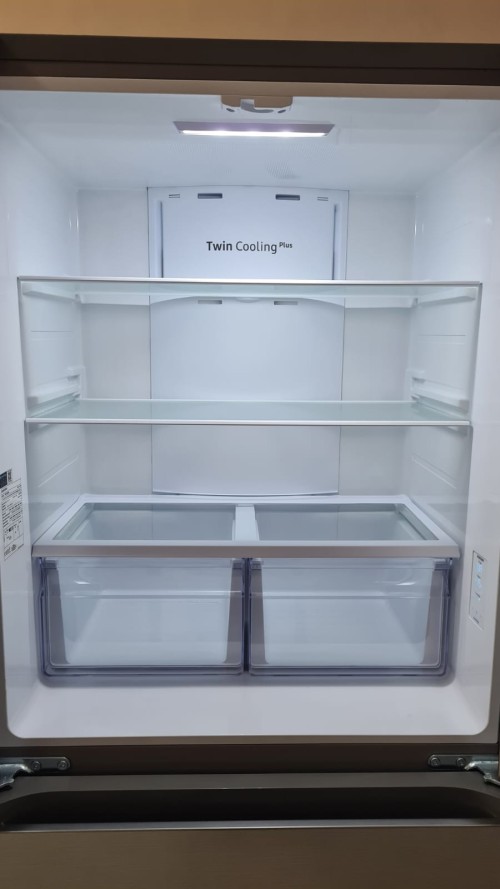 Combină frigorifică Side-by-Side Samsung RF50C530ES9 nou resigilat import Germania