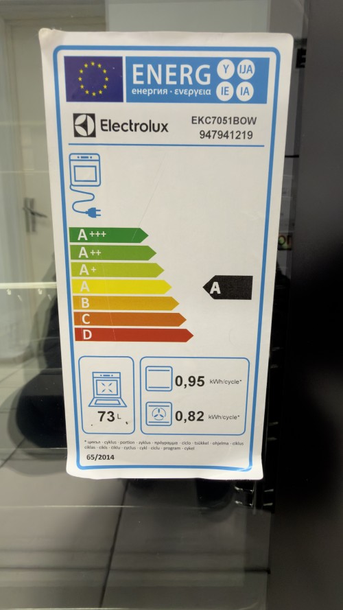 Electrolux 70cm EKC7051BOW aragaz electric import Suedia