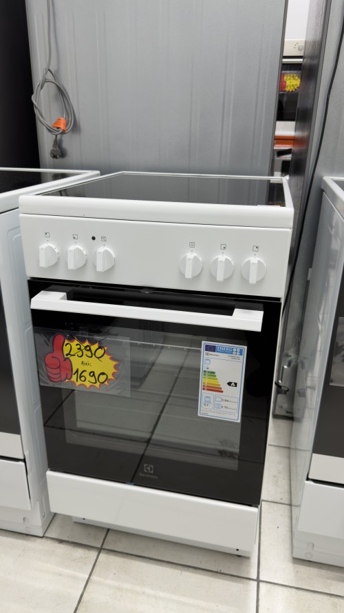 Electrolux 50cm aragaz electric LKR54001NW import Suedia
