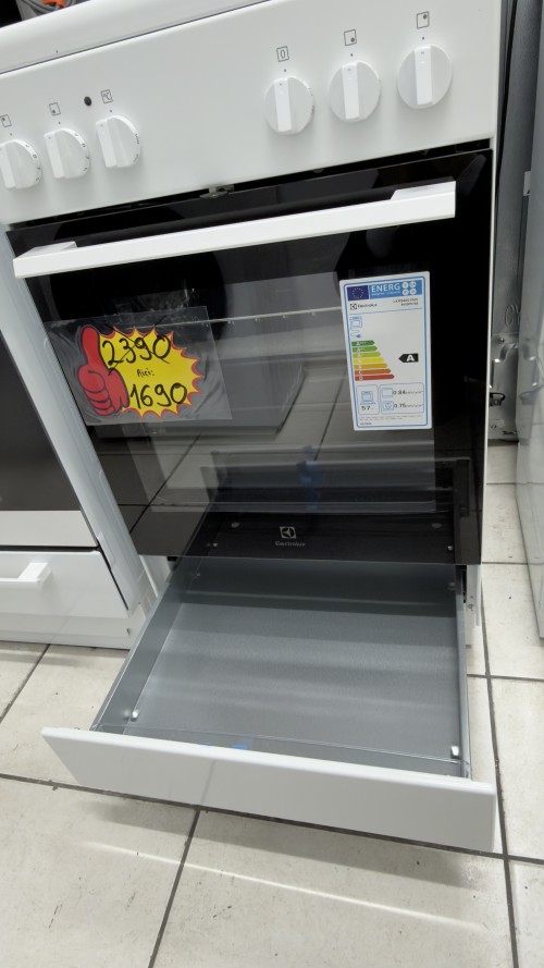 Electrolux 50cm aragaz electric LKR54001NW import Suedia