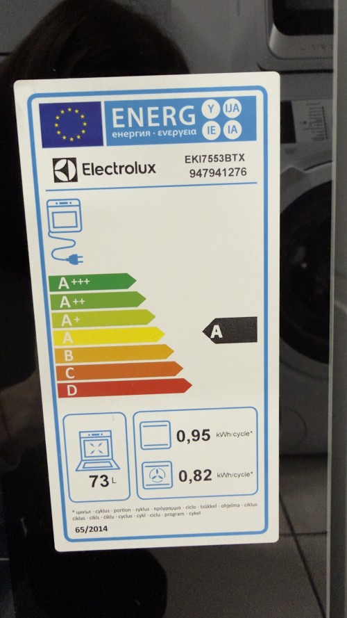 Electrolux 70cm aragaz inducție EKI7553BTX import Suedia