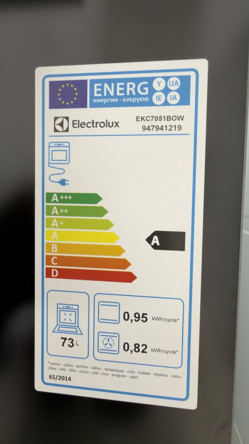 Electrolux 70cm EKC7051BOW aragaz electric import Suedia