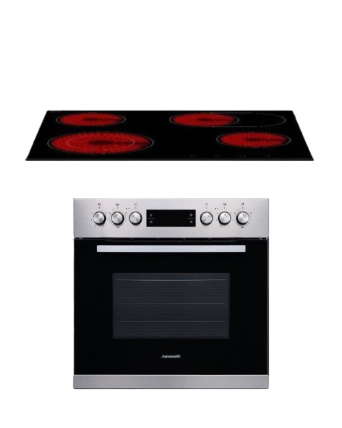 Setul Hanseatic cuptor + plită vitroceramică import Germania