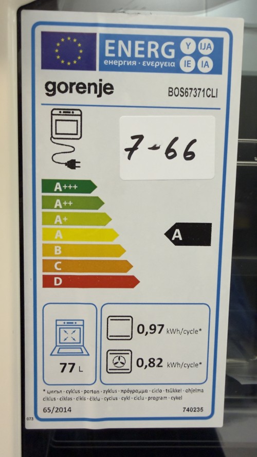 Gorenje cuptor + plita import Germania