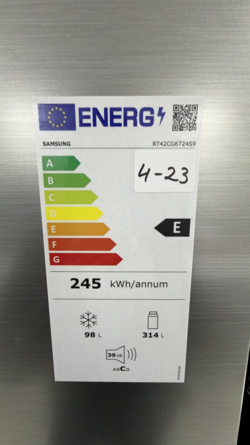 Samsung 70cm latime RT42CG6724S9 SmartThing, AI Energy