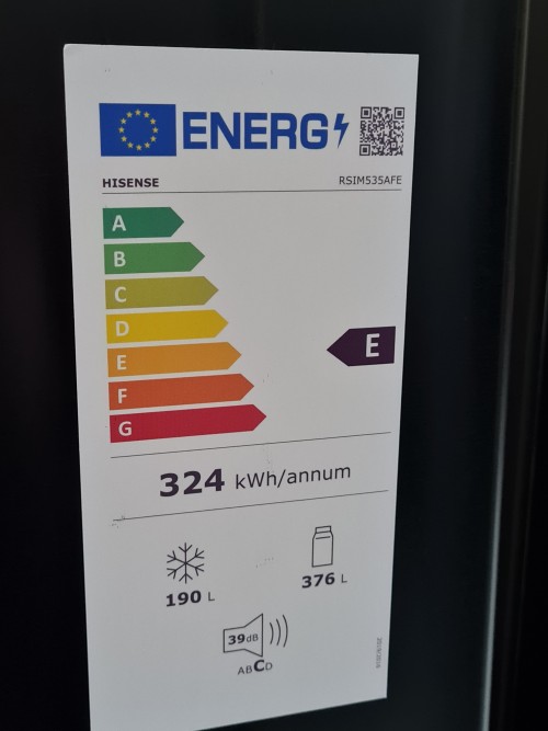 Hisense RSIM535AFE side by side import Germania