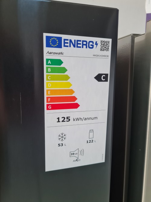 Hanseatic HKGK14349CBI combina frigorifica import Germania