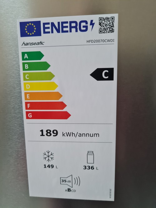 Hanseatic HFD20070CWDI French Door import Germania