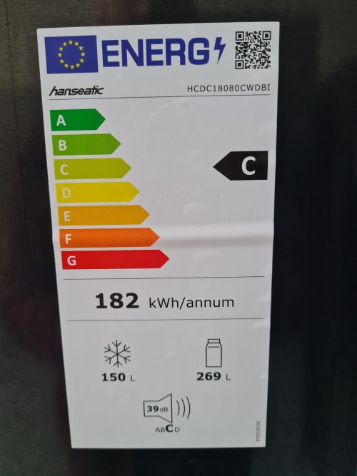 Hanseatic HCDC18080CWDI French Door import Germania
