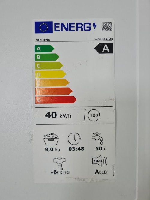 Siemens WG44B2040 Made in Germany