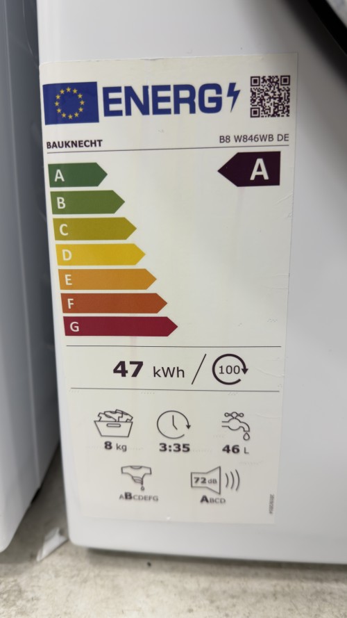 Bauknecht 8 kg B8 W846WB DE masina de spalat rufe import Germania