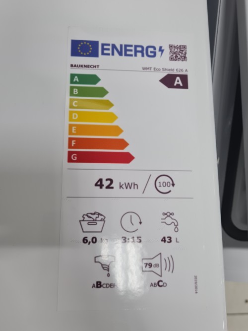 Bauknecht 6 kg WMT Eco Shield 626 A masina de spalat rufe import Germania