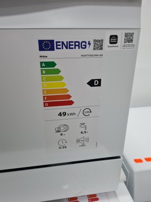 Midea MDWTT0602MW-WE masina de spalat vase import Germania
