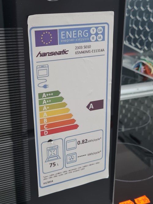 Hanseatic 65M40M1-E11314A  cuptor incorporabil import Germania