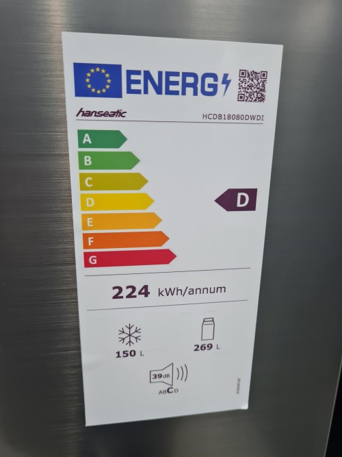 Hanseatic French Door HCDB18080DWDI import Germania