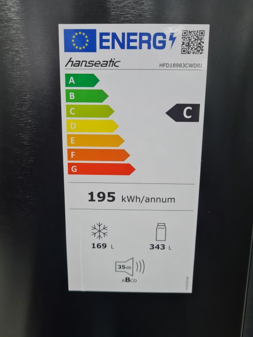 French Door Hanseatic HFD18983CWDBI