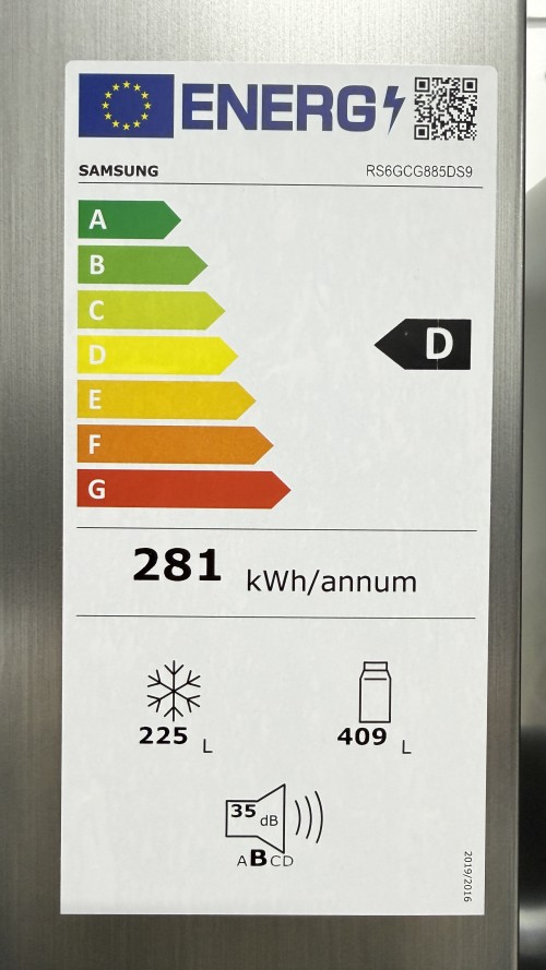 Samsung RS6GCG885DS9 – Side by Side Premium cu Dozator Apă + Gheață, No Frost import Germania 🇩🇪