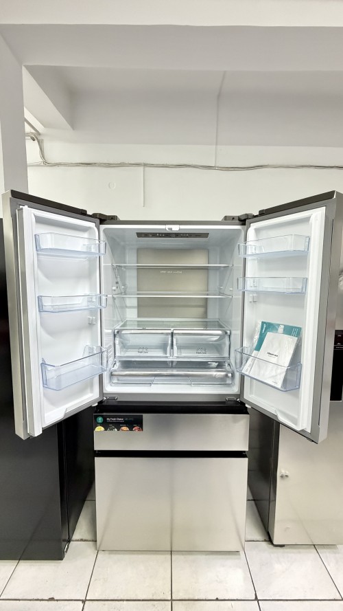 Hisensew RF540N4SBI2 – Combine frigorifică French Door, No Frost, Dual-Tech Cooling, My Fresh Choice Import Germania 🇩🇪