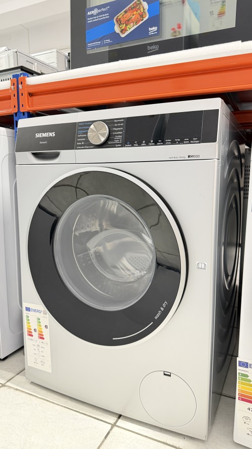 Mașină de spălat cu uscător Siemens WN54G1X0 – 10/6 kg, iQ500, Inverter Import Germania 🇩🇪