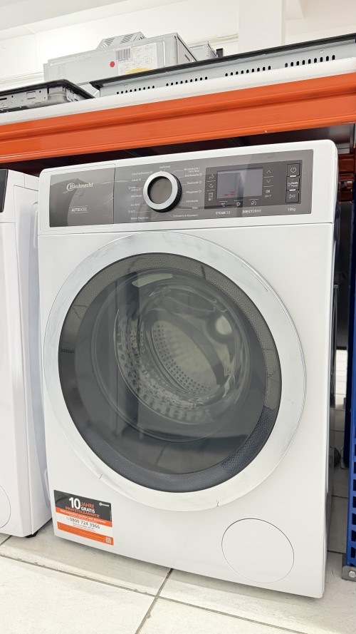 Mașină de spălat Bauknecht B8 09AD SILENCE DE – 10 kg, AutoDose, Steam 3.0, clasa A Import Germania 🇩🇪