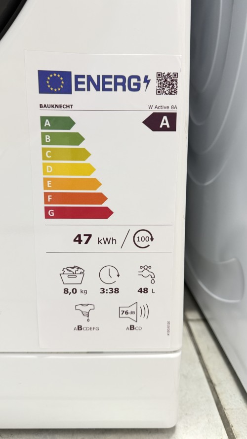 Mașină de spălat rufe Bauknecht W Active 8A – 8 kg, Clasa A, Inverter Motor Import Germania 🇩🇪