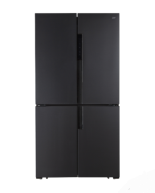 GRF CB91837BX – 490 L, Combina frigorifica French Door  No Frost, Anti-Bacteria, Inox Negru import Italia