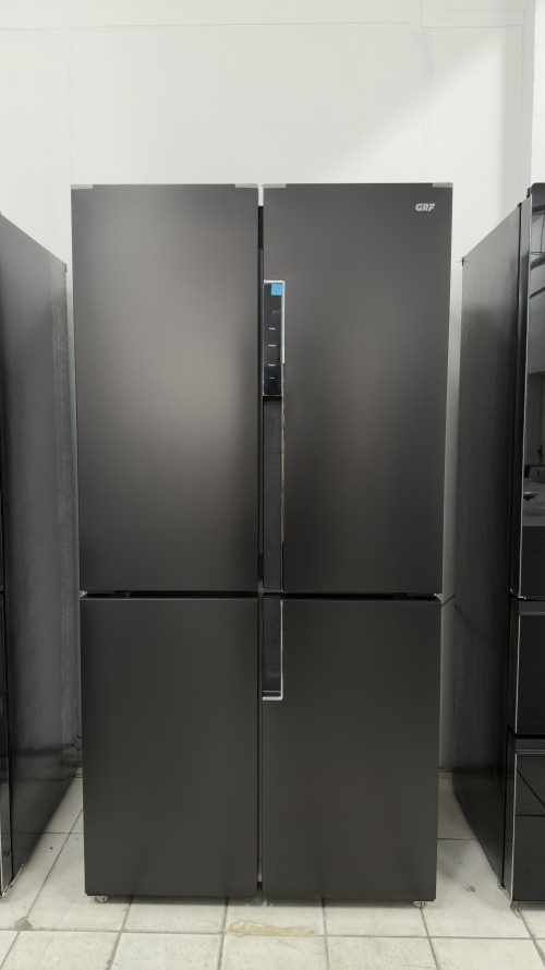 GRF CB91837BX – 490 L, Combina frigorifica French Door  No Frost, Anti-Bacteria, Inox Negru import Italia