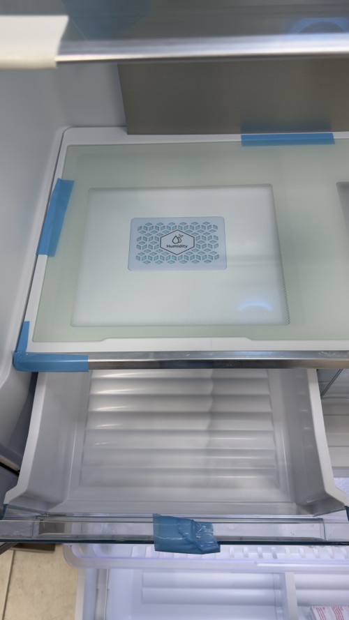 GRF 436 L, FB83833BG –Combina frigorifica French Door  sticlă neagră, Fresh+, Anti-Bacteria import Italia 🇮🇹