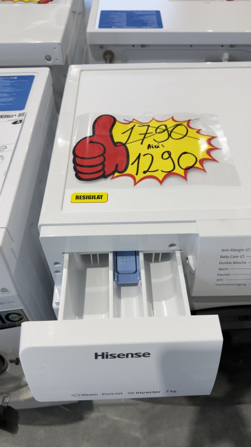 Hisense 7 kg WFQA7014EVJM mașină de spălat rufe import Germania 🇩🇪