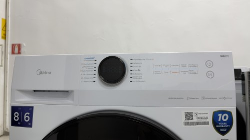 Midea 8 kg / 6 kg MF200D86WB-14EAS mașină de spălat rufe cu uscător import Germania 🇩🇪