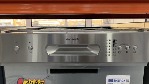 Hanseatic 12 seturi HGTI6082E127735BS mașină de spălat vase clasa E import Germania 🇩🇪
