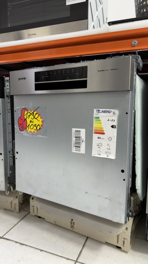 Gorenje 16 seturi GV663C60 mașină de spălat vase complet incorporabilă import Germania 🇩🇪