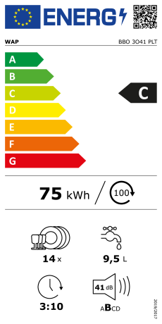 Bauknecht 14 seturi BBO 3041 PLT mașină de spălat vase import Germania 🇩🇪