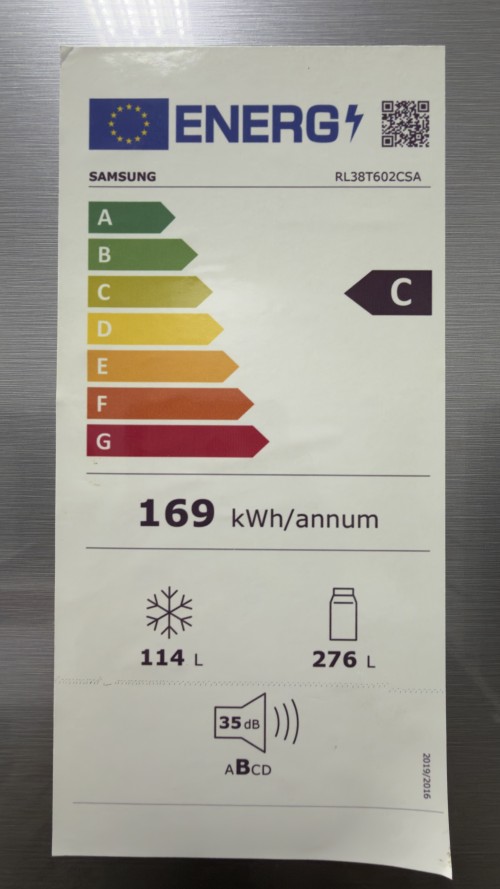 Samsung 276L/114L RL38T602CSA – combină frigorifică No Frost Clasa C import Germania 🇩🇪