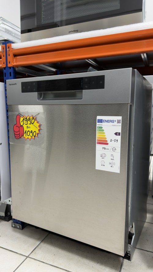 Hanseatic 14 seturi, HGU6082C147735T1 – Mașină de spălat vase, Clasa C, inox – import Germania 🇩🇪