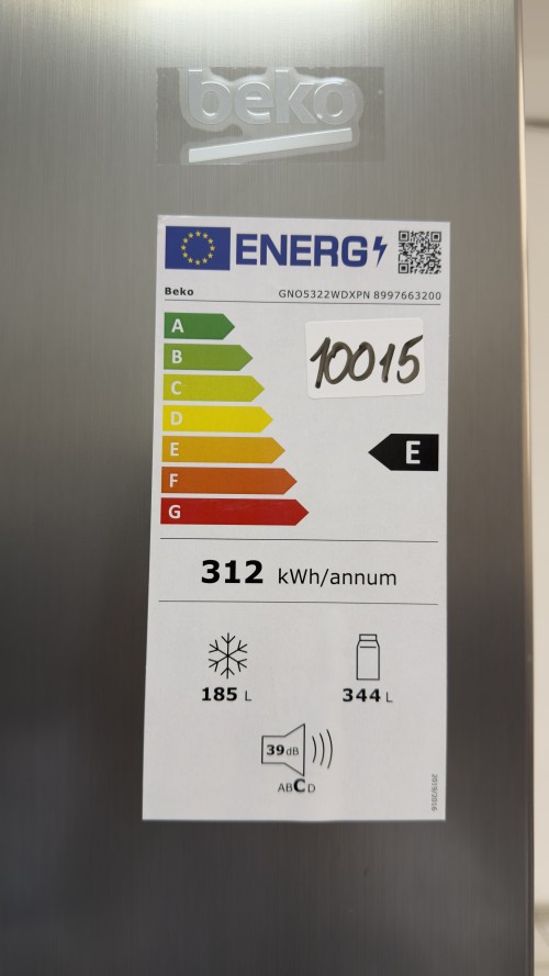 Beko 529 L, GNO5322WDXPN Combină frigorifică Side by Side, No Frost, Inverter, dispenser apă – import Germania 🇩🇪